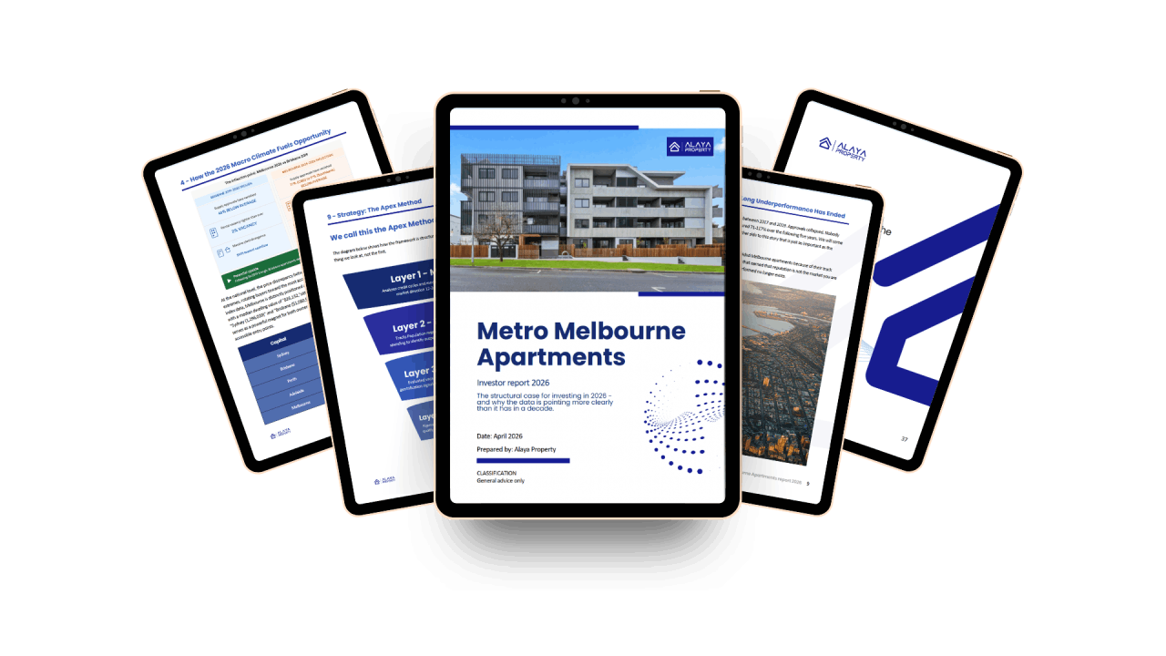 Melbourne Inner-City Apartments — 2026 Investment Report with data previews